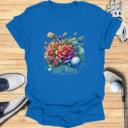 Golf Wives Social Club T-Shirt - Funny Golf Tee by Swing Epic