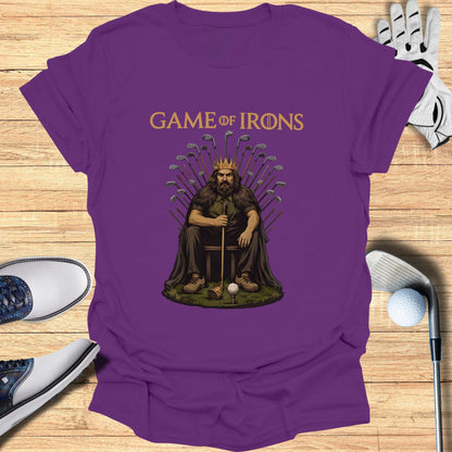 Game of Irons King Golf Ungendered Graphic Tee