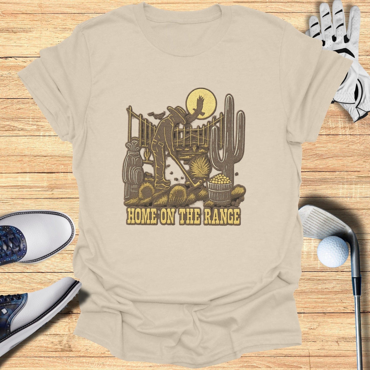 Home On The Range Graphic Print T-shirt