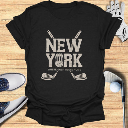 New York City T-Shirt - Funny Golf Tee by Swing Epic