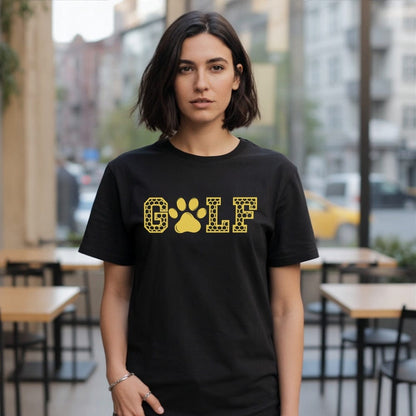 Trendy Purrrfect Golf Graphic T-Shirt