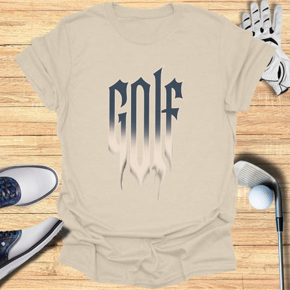 Trendy Golf Graphic Tee with Unique Design