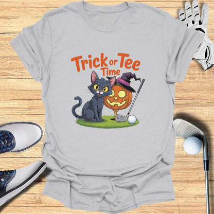 Trick or Tee Time T-Shirt - Funny Golf Tee by Swing Epic