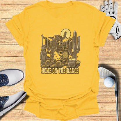 Home on the Range Cowboy Themed T-Shirt