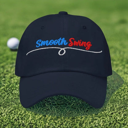 Smooth Swing Embroidered Golf Cap - Funny Golf Tee by Swing Epic