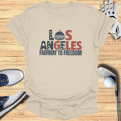 Los Angeles Golf T-Shirt - Funny Golf Tee by Swing Epic