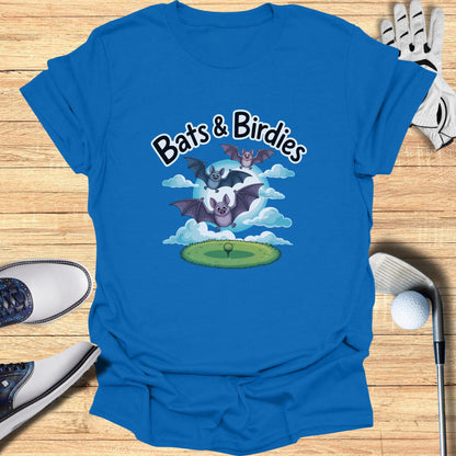 Bats & Birdies T-Shirt - Funny Golf Tee by Swing Epic