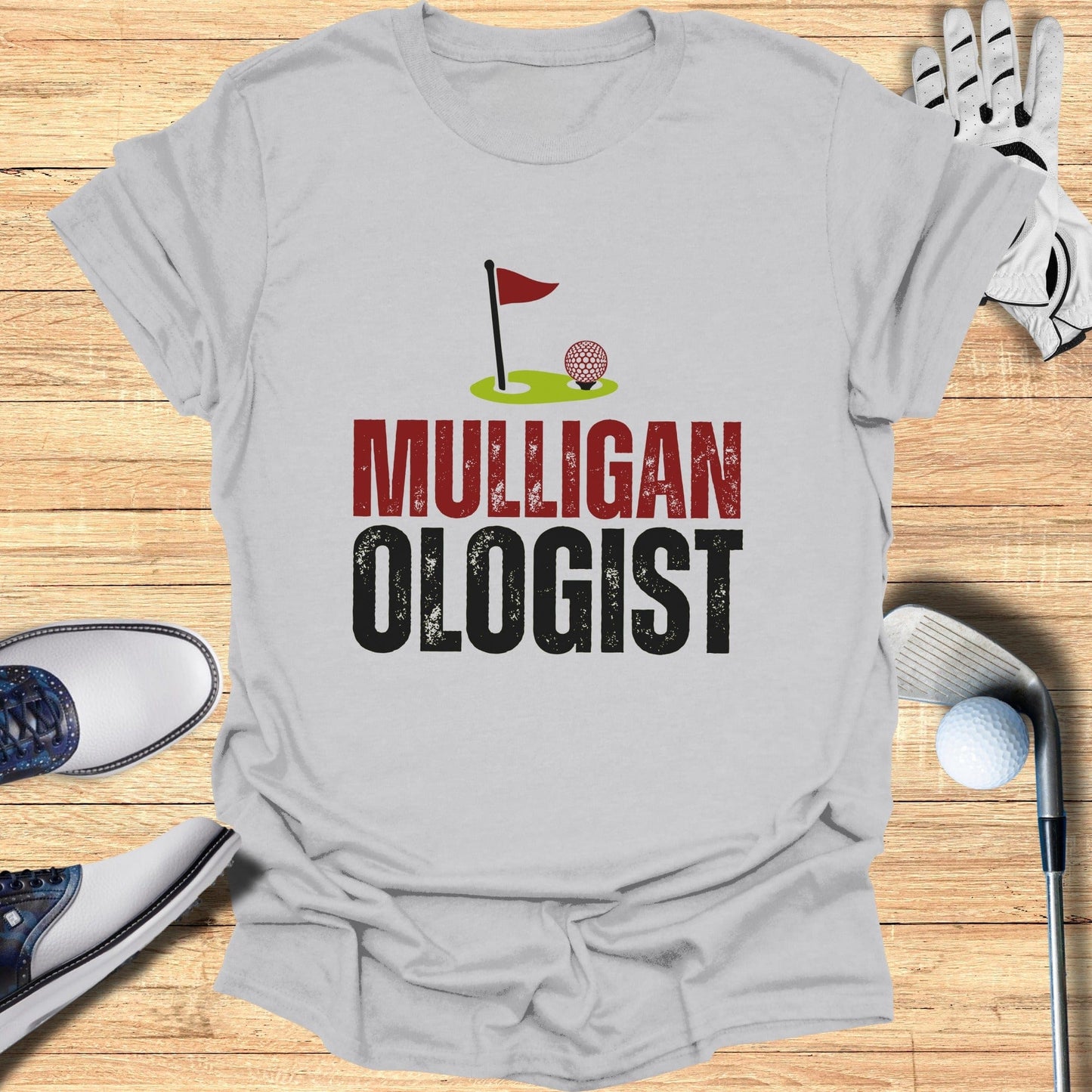 Mulligan Ologist T-Shirt - Funny Golf Tee by Swing Epic