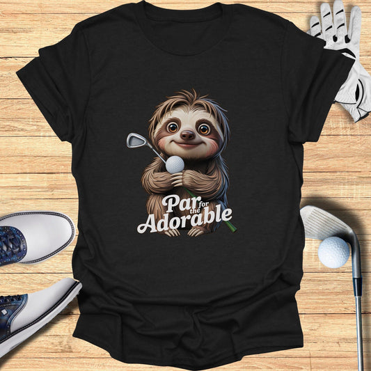 Par for the Adorable T-Shirt - Funny Golf Tee by Swing Epic