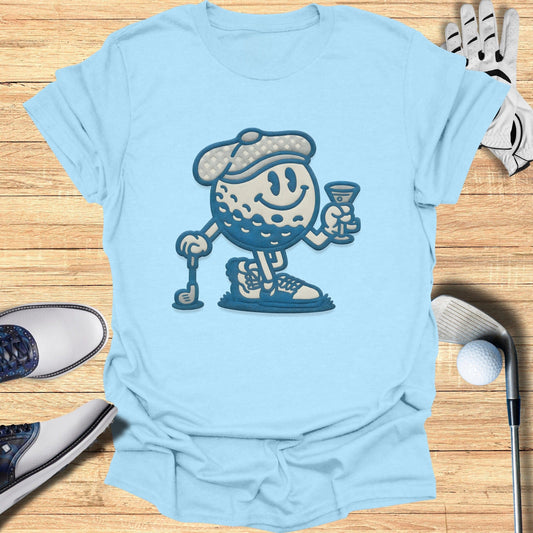 Funny Golf Ball Character Tee for Golf Lovers Shirt