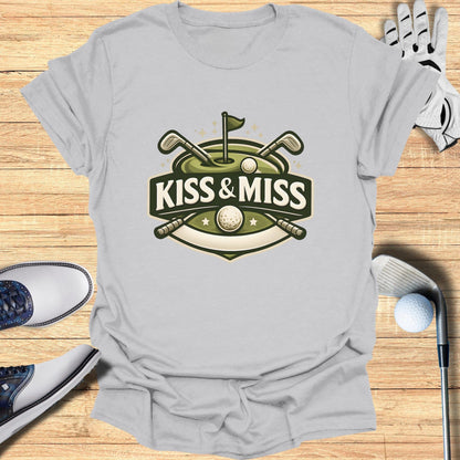 Kiss and Miss Golf Themed Graphic T-Shirt Product