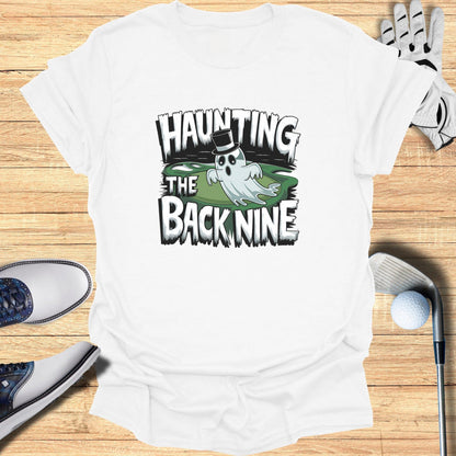 Haunting the Back Nine T-Shirt - Funny Golf Tee by Swing Epic