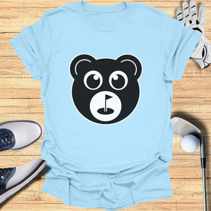 Cute Bear Golf Sports Themed T-shirt
