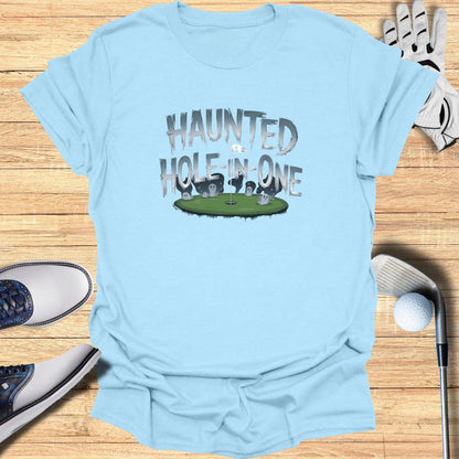 Haunted Hole In One T-Shirt - Funny Golf Tee by Swing Epic