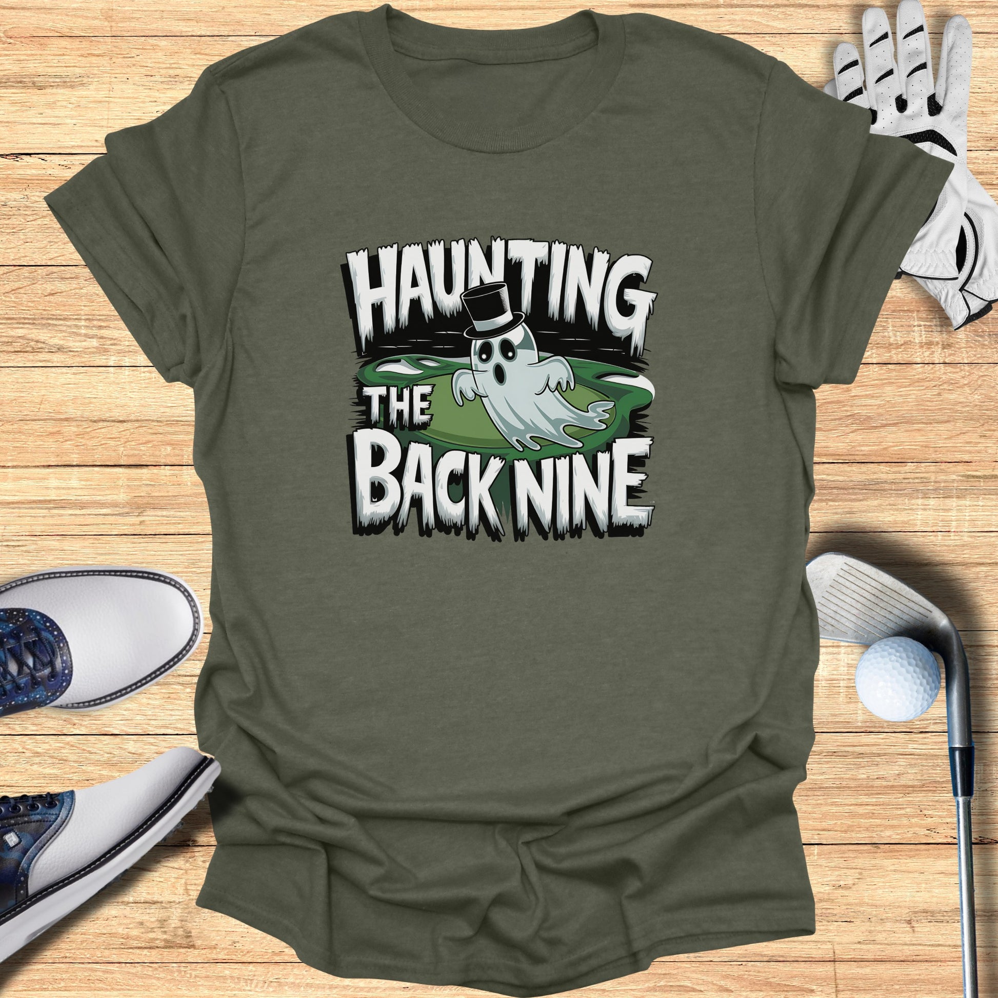 Haunting The Back Nine Funny Golf T-Shirt product type