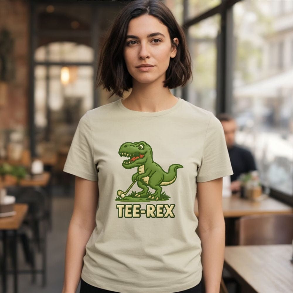 Fun Tee-Rex Golf Graphic Tee for Casual Outfits