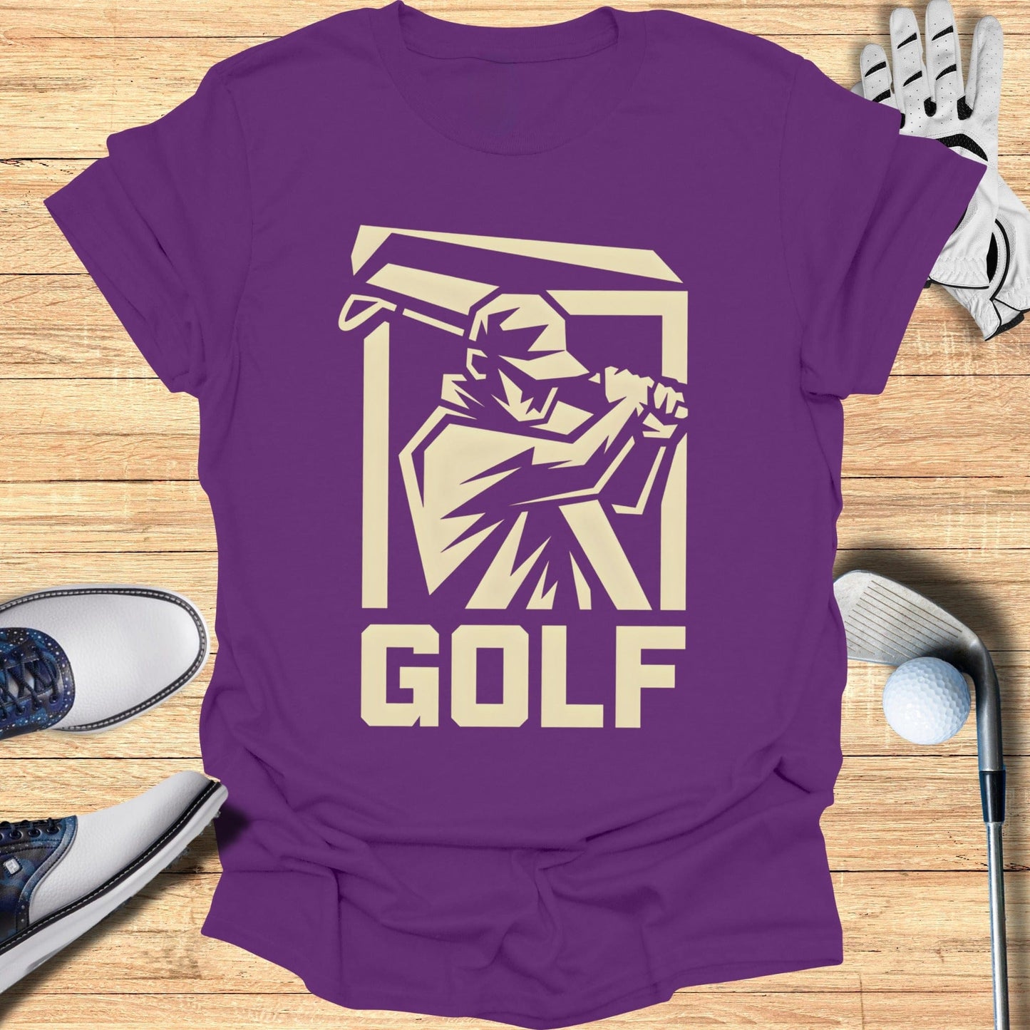 Golf Graphic Tee Shirt for Casual Sports Lovers