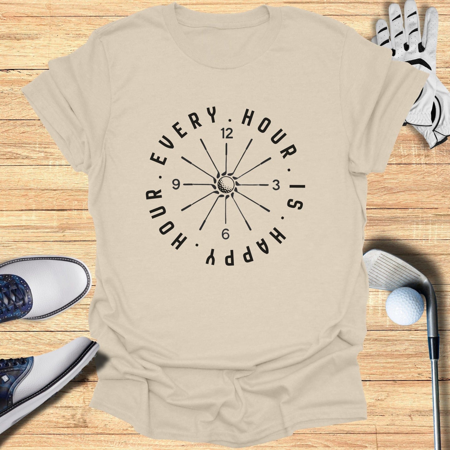 Every Hour is Happy Hour graphic t-shirt