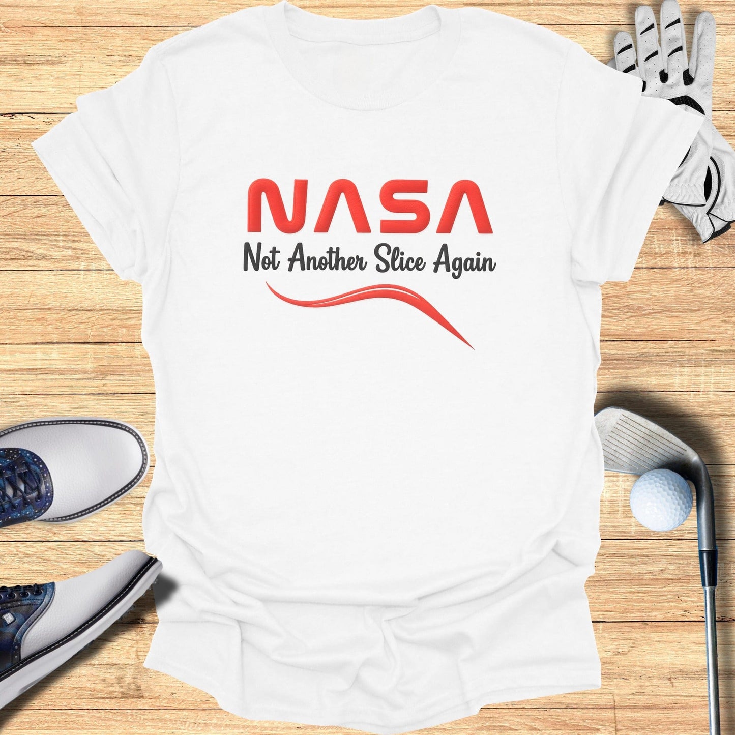 NASA Not Another Slice Again Graphic T-shirt