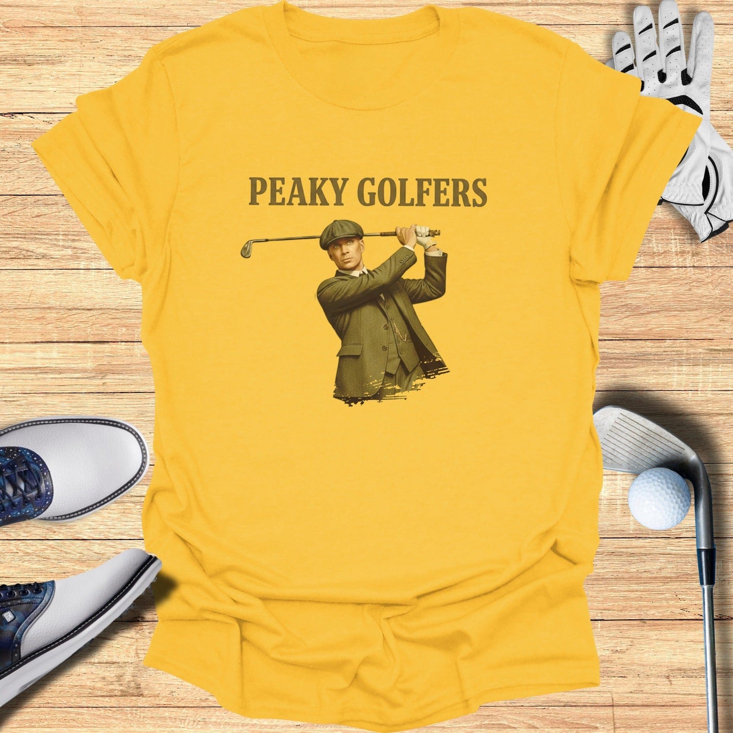 Peaky Golfers Graphic Tee for Unique Golf Enthusiasts