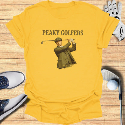 Peaky Golfers Graphic Tee for Unique Golf Enthusiasts