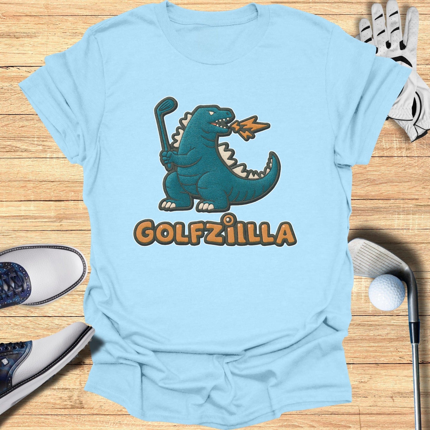 Funny Golfzilla Shirt Great Gift For Golf Lovers