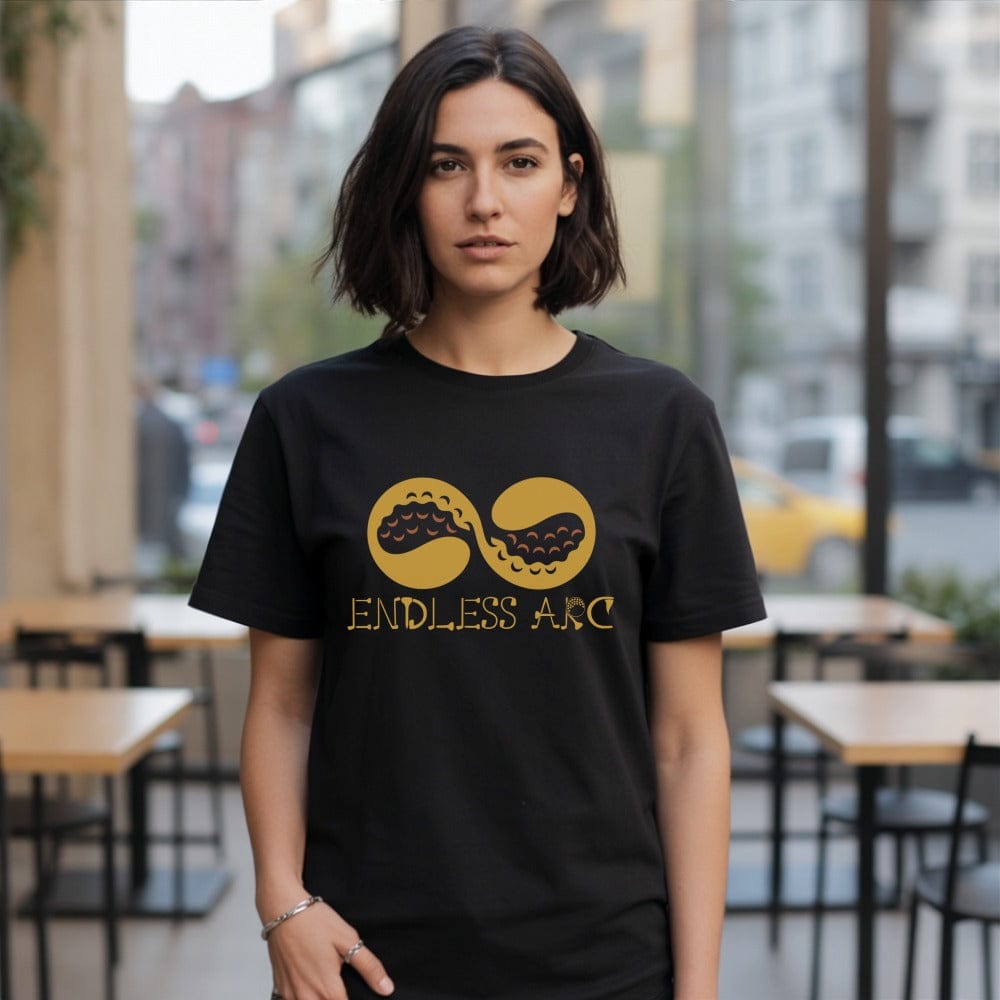 Endless Arc Graphic Tee Casual Fashion Shirt