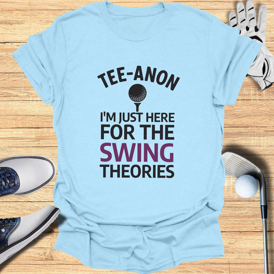 Tee-Anon T-Shirt - Funny Golf Tee by Swing Epic