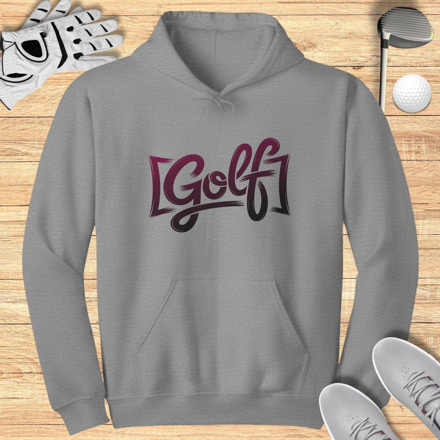 Stylish Golf Hoodie with Modern Design Touch