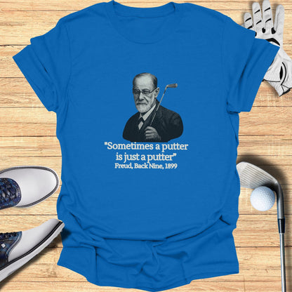 Sometimes A putter T-Shirt - Funny Golf Tee by Swing Epic