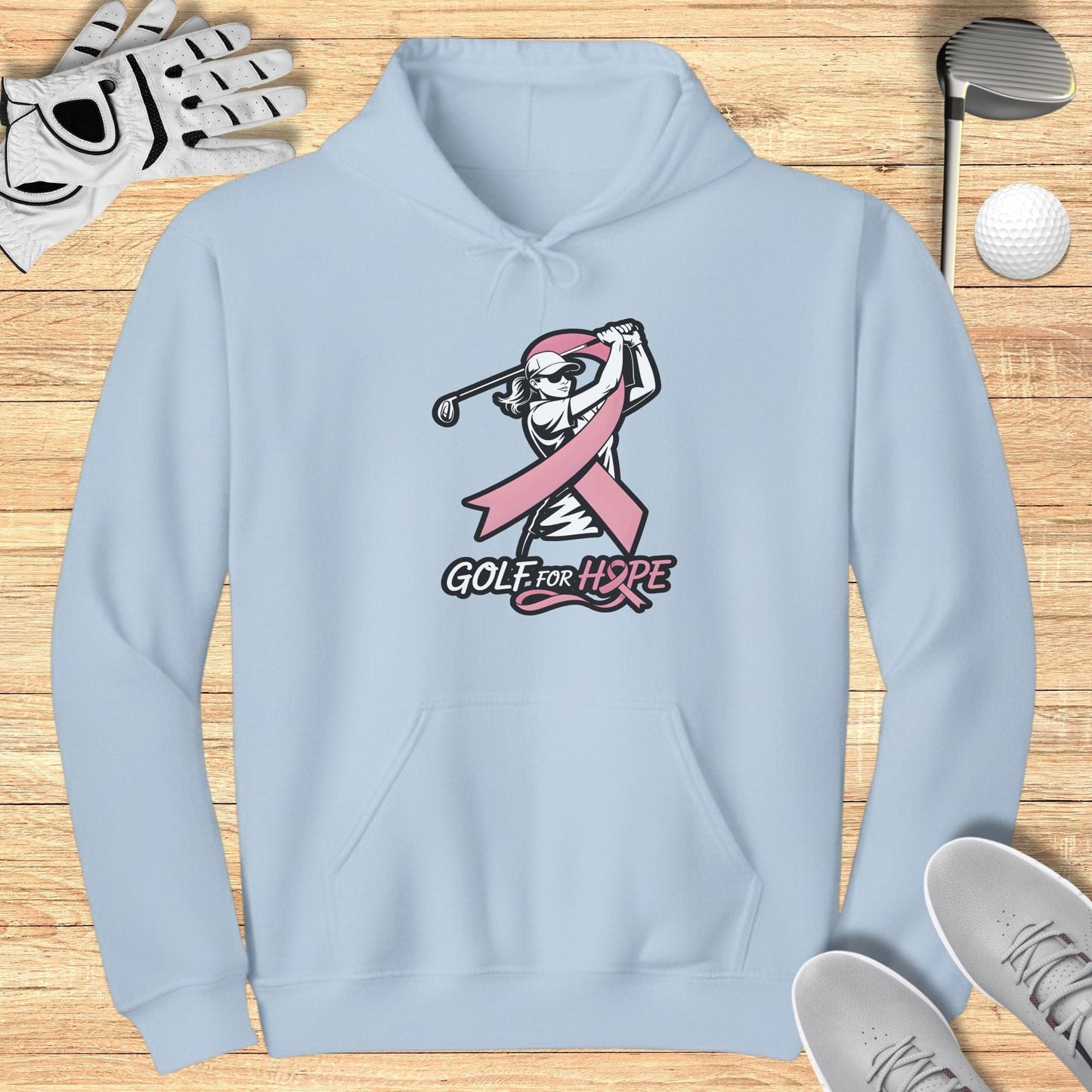 Golf For Hope Hoodie for Supporting Charity