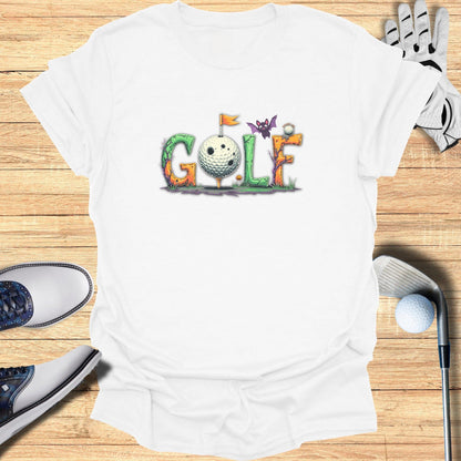 Halloween Golf T-Shirt - Funny Golf Tee by Swing Epic