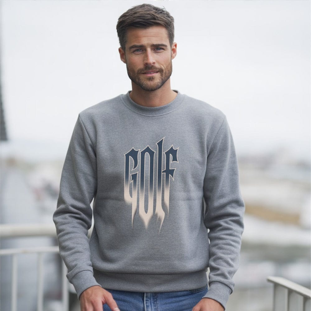 Golf Graphic Crewneck Sweatshirt Apparel Item