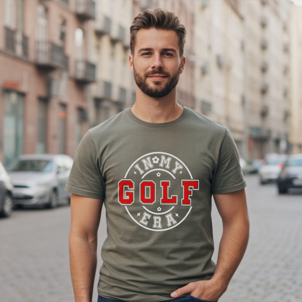 In My Era Golf Graphic Tee for Sports Enthusiasts