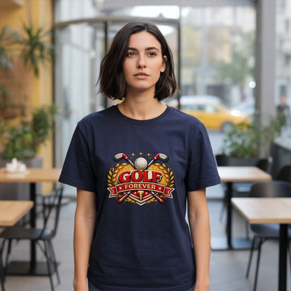 Golf Forever Graphic Tee for Sports Enthusiasts