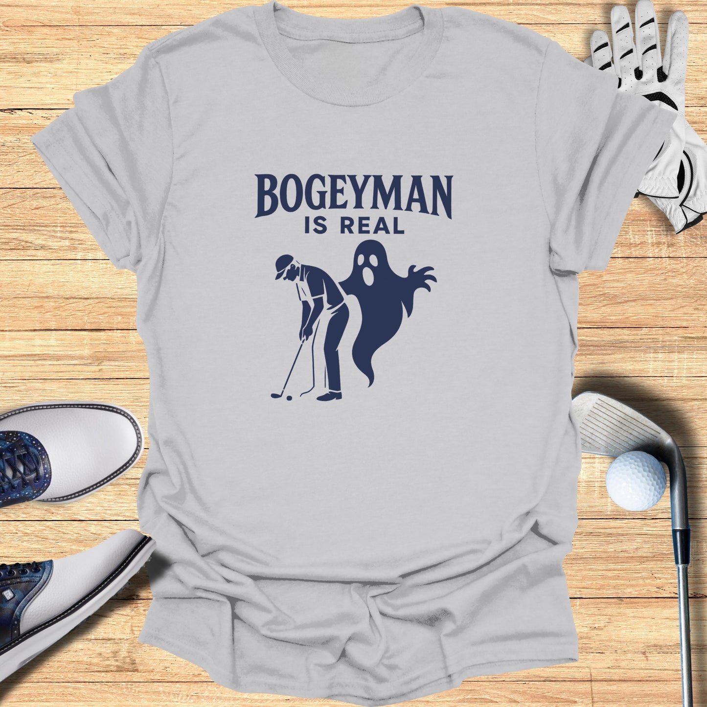 Bogeyman is Real Funny Golf Unisex T-Shirt product
