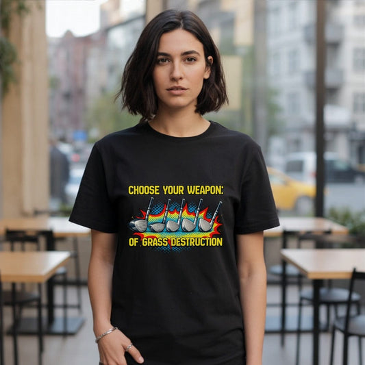 Choose Your Weapon Of Grass Destruction T-Shirt