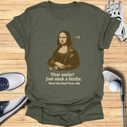 That Smile Just Sank A Birdie T-Shirt - Funny Golf Tee by Swing Epic