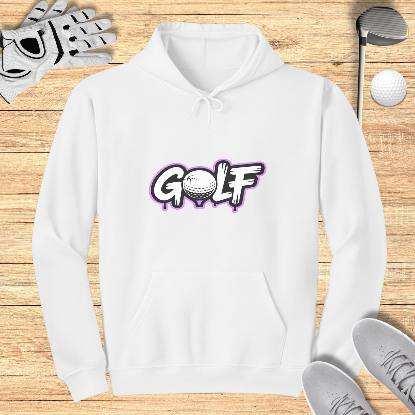 Golf Themed Hoodie for Enthusiasts