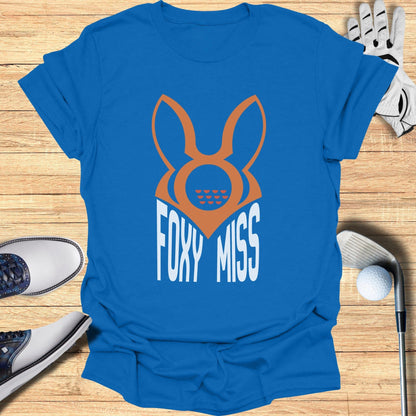 Foxy Miss Design Ideal for Golf Enthusiasts Shirt