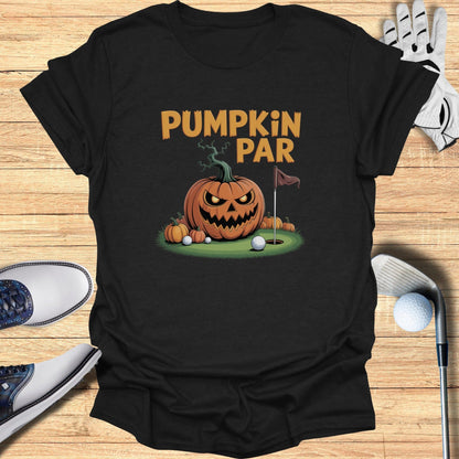 Pumpkin Par T-Shirt - Funny Golf Tee by Swing Epic