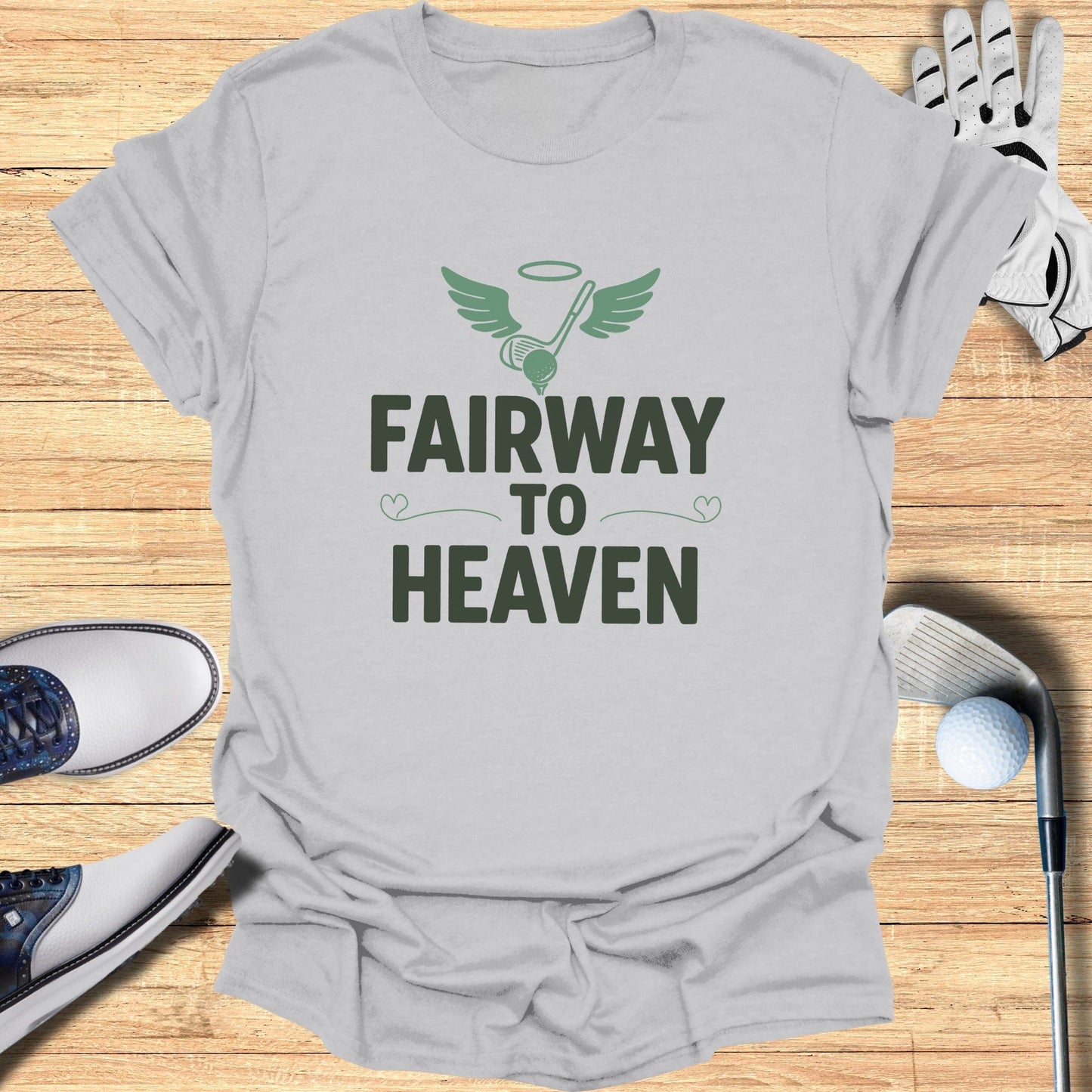 Fairway To Heaven T-Shirt - Funny Golf Tee by Swing Epic