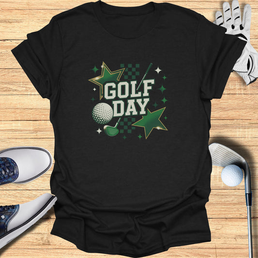 Golf Day Graphic Star Design T-Shirt product type