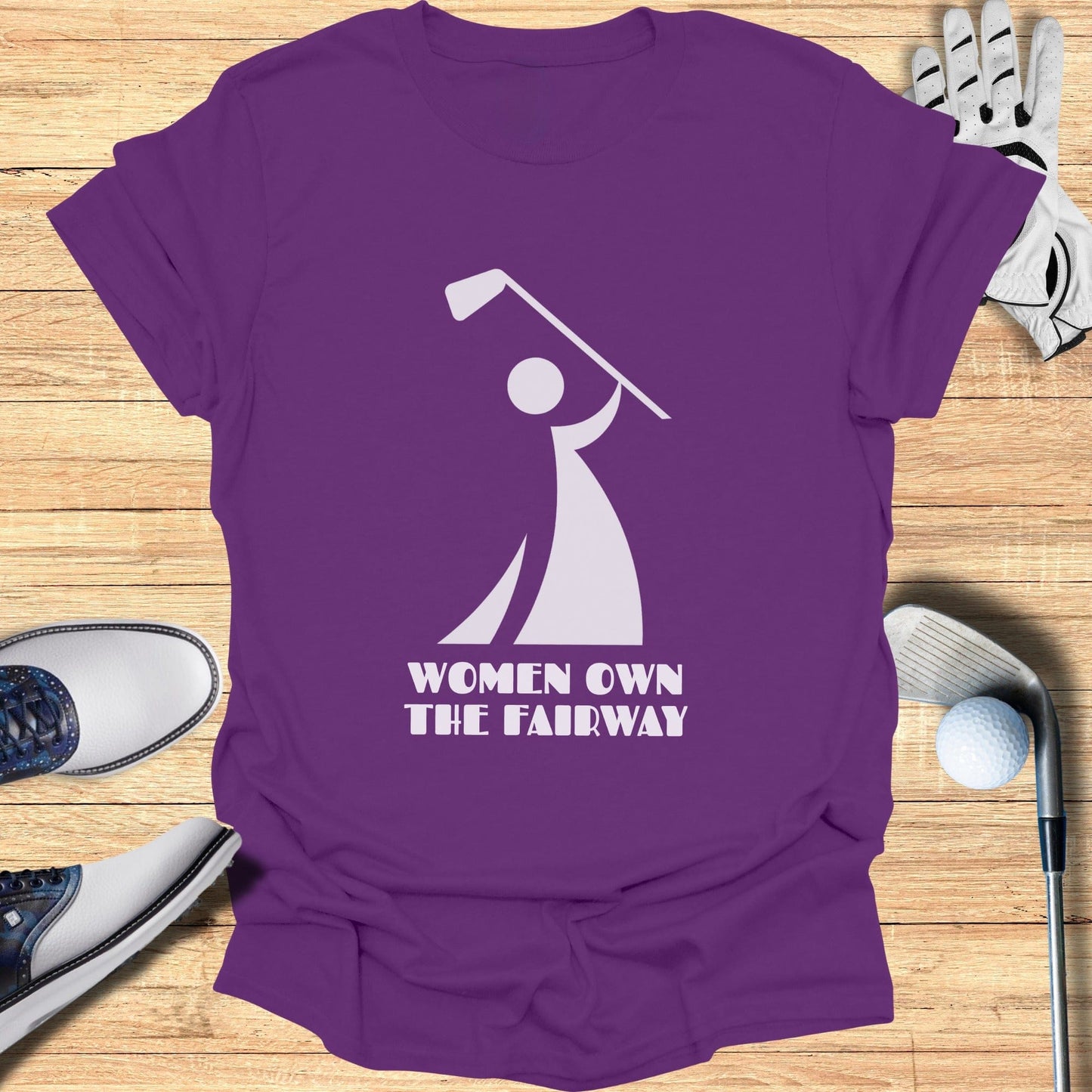 Women Own the Fairway Golf T-Shirt