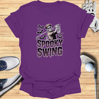Spooky Swing T-Shirt - Funny Golf Tee by Swing Epic