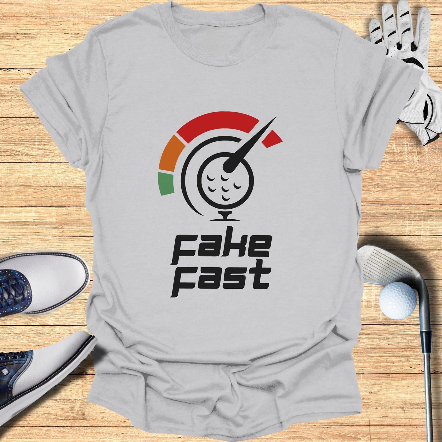 Funny Golf Fake Fast T-Shirt Sports Enthusiast Tee