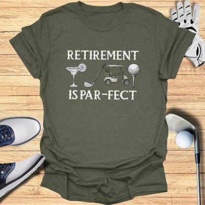 Retirement is Par-fect Golf Theme T-Shirt Product