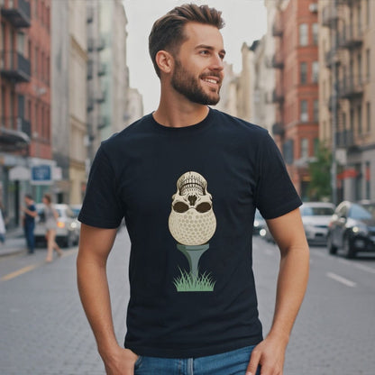 Skull and Golf Ball Design on Street Style Apparel