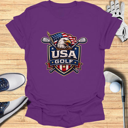 USA Golf Eagle Pride Shirt For Golf Lovers