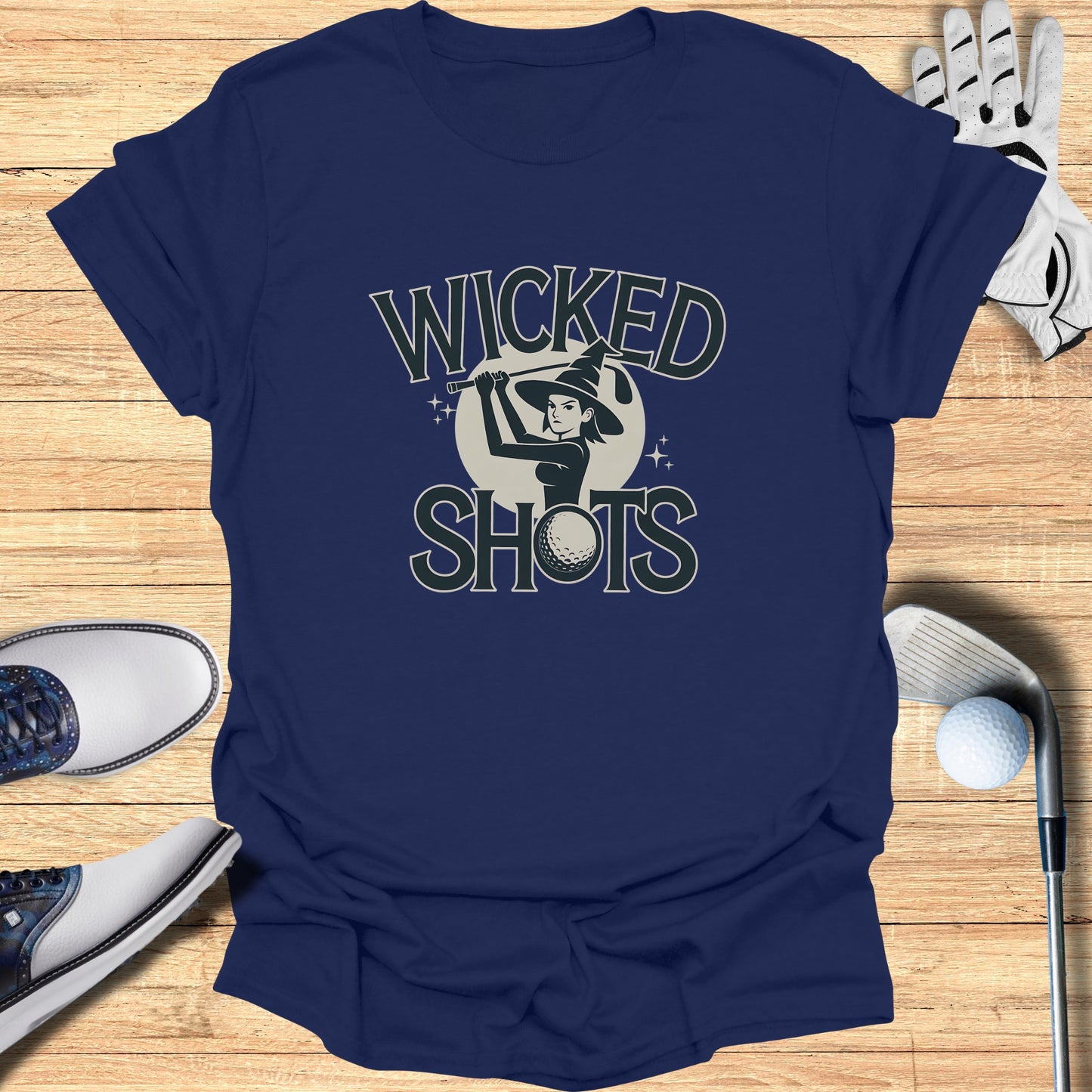 Wicked Shots Graphic Tee Golf Enthusiast Product